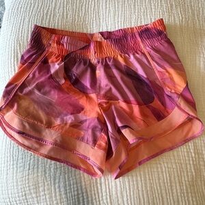 Athleta 4” mesh racer shorts